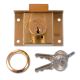 Union 4003 Cylinder Till Lock in Brass