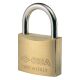 CISA 22010 4 - 5 - 6 Pin Brass Padlock