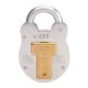 Squire Old English Zinc Plated 4 Lever Padlock