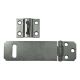 Asec Pressed Steel Safety Hasp and Staple