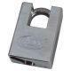 Asec Chrome Plated Brass Closed Shackle Padlock Without Cylinder