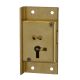 Asec 61 - 4 Lever Cupboard Lock in Brass