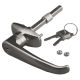 Garador Garage Door Handle - Car Type Chrome Plated