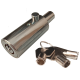 Asec Round Body Bullet Lock with Radial Pin Tumbler Key