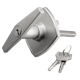 Birtley Locking T Garage Handle with Rear Fixing