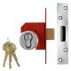 Union 212441E BS:3621 Euro Cylinder Mortice Dead Lock