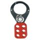 ABUS 700 Series Lock Off Safety Hasps Red and Yellow