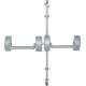 Union Eximo PB802N Emergency Exit Panic Bolt Set for Double Doors