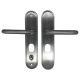 Hooply 918902 Lever Handles for Mortice Locks with Thumbturn
