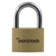 Defender Standard Shackle Brass Padlocks - 20mm 30mm 40mm 50mm 60mm